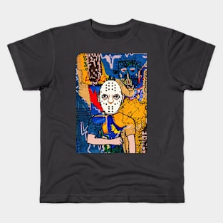 Ethereum - Pixelated Male NFT: Dive into the Digital World with Dark Eyes on TeePublic Kids T-Shirt